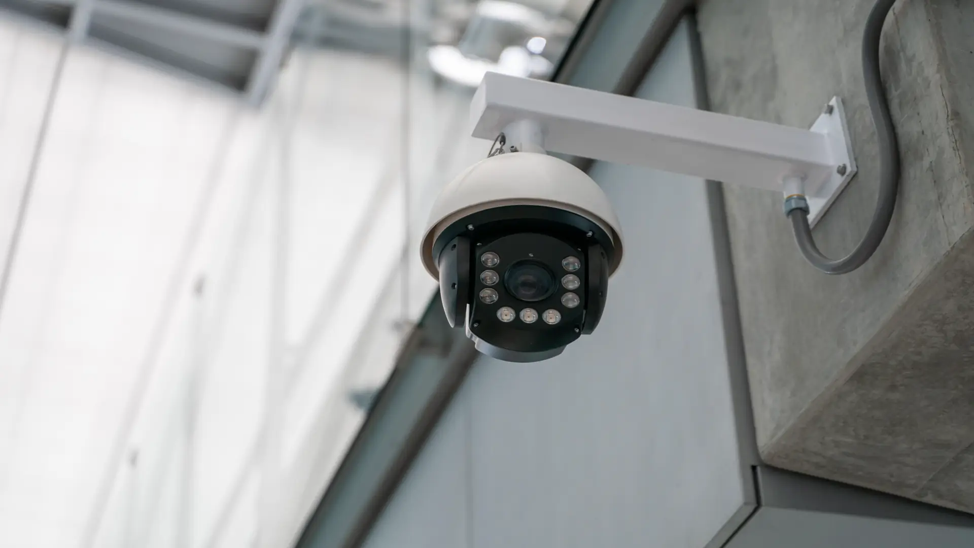 Security camera surveillance CCTV installation