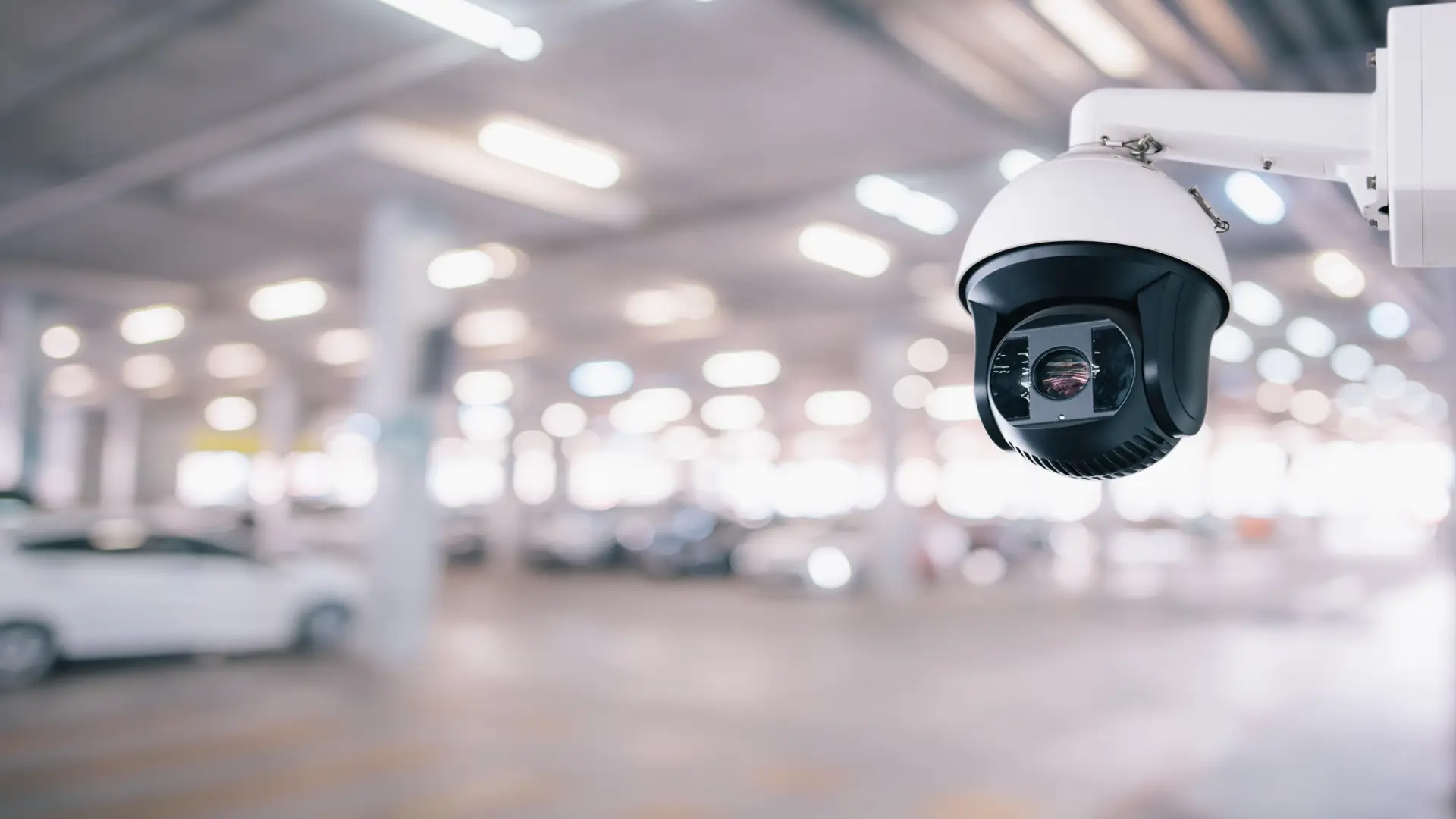 Security camera surveillance installation