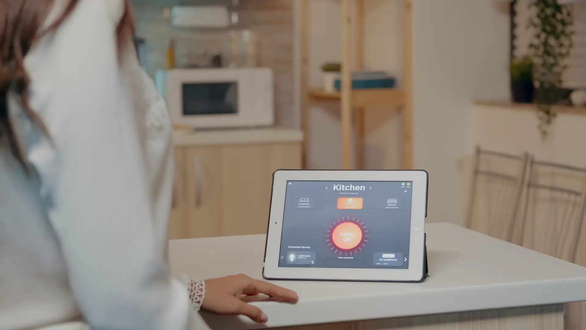 Home automation Toronto, smart home control panel and lighting system