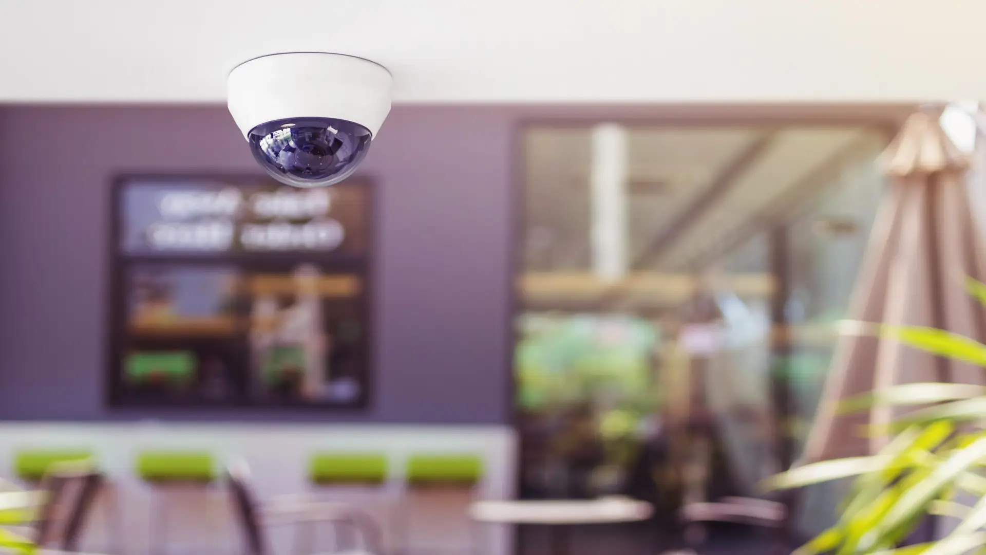 Security camera surveillance installation